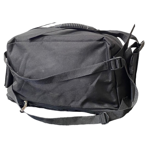 Choko Motorsports Backrest Bag Luggage Motorcycle ATV Black Gear Nylon Pack - Picture 2 of 11